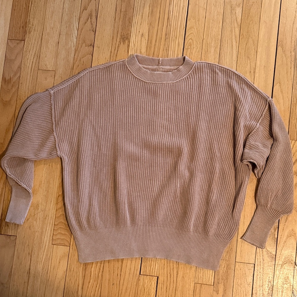 Chunky knit sweater